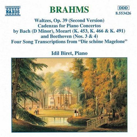 Johannes Brahms (1833-1897): Walzer op.39 Nr.1-16, CD