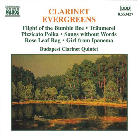 Budapest Clarinet Quintet - Evergreens, CD