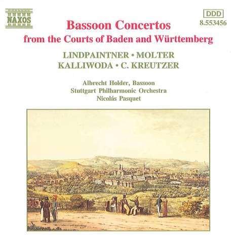 Peter Joseph von Lindpaintner (1791-1856): Fagottkonzert op.44, CD