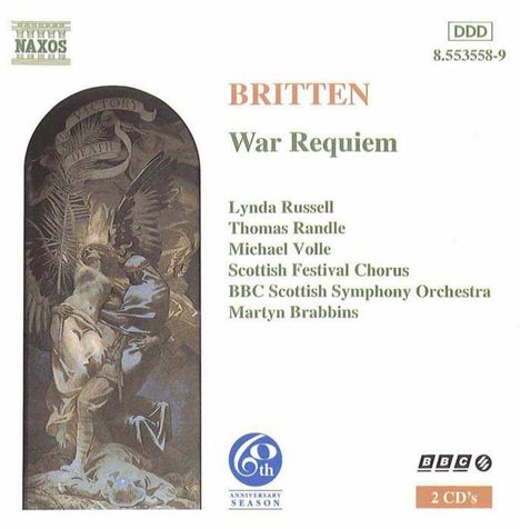 Benjamin Britten (1913-1976): War Requiem op.66, 2 CDs