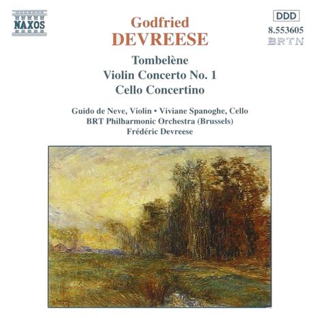 Godfried Devreese (1893-1972): Violinkonzert Nr.1, CD