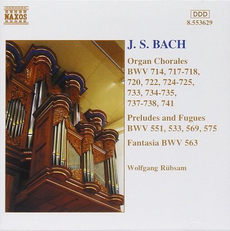 Johann Sebastian Bach (1685-1750): Choräle BWV 714,717,718,720,722,724,725,, CD