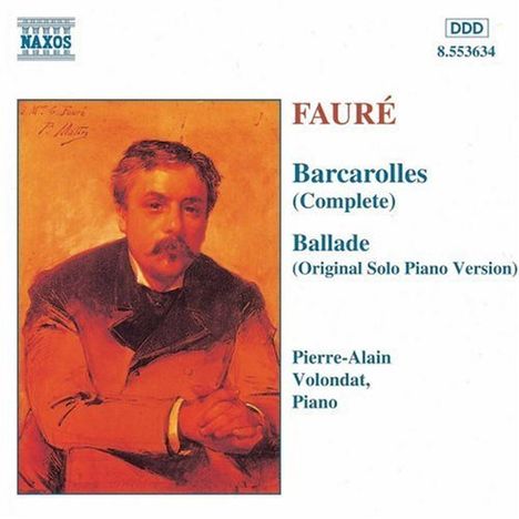 Gabriel Faure (1845-1924): Barcarolles Nr.1-13, CD