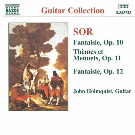 Fernando Sor (1778-1839): Gitarrenwerke, CD