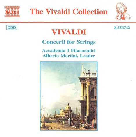 Antonio Vivaldi (1678-1741): Concerti für Streicher RV 113,114,138,151,153,157,161,167, CD