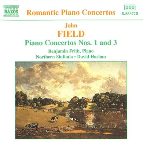 John Field (1782-1837): Klavierkonzerte Nr.1 &amp; 3, CD