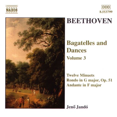 Ludwig van Beethoven (1770-1827): Bagatellen &amp; Klavierstücke Vol.3, CD