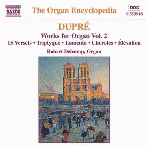 Marcel Dupre (1886-1971): Orgelwerke Vol.2, CD