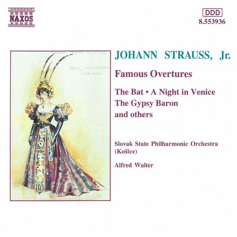 Johann Strauss II (1825-1899): Ouvertüren, CD