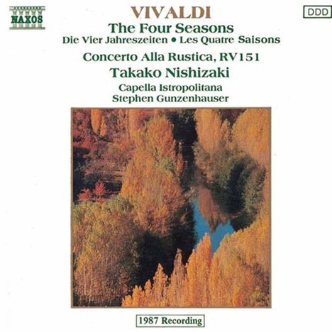 Antonio Vivaldi (1678-1741): Concerti op.8 Nr.1-4 "4 Jahreszeiten", CD