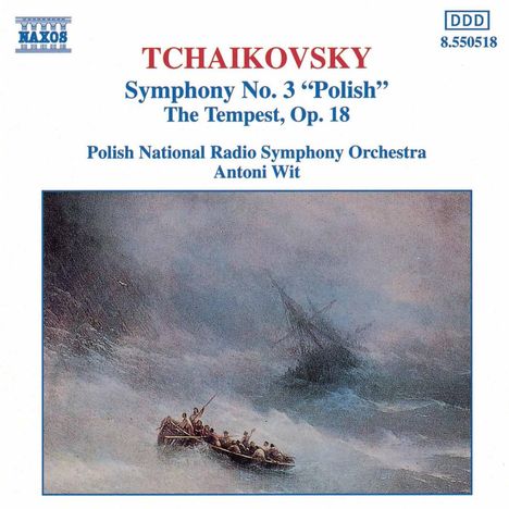 Peter Iljitsch Tschaikowsky (1840-1893): Symphonie Nr.3, CD