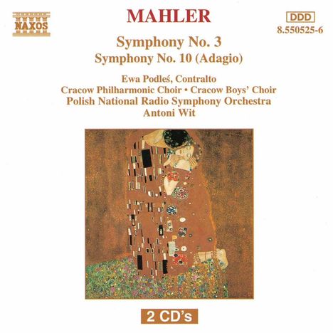 Gustav Mahler (1860-1911): Symphonie Nr.3, 2 CDs