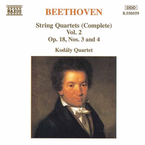Ludwig van Beethoven (1770-1827): Streichquartette Nr.3 &amp; 4, CD