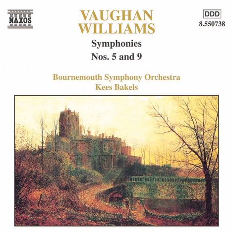 Ralph Vaughan Williams (1872-1958): Symphonien Nr.5 &amp; 9, CD