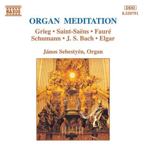 Janos Sebestyen - Organ Meditation, CD