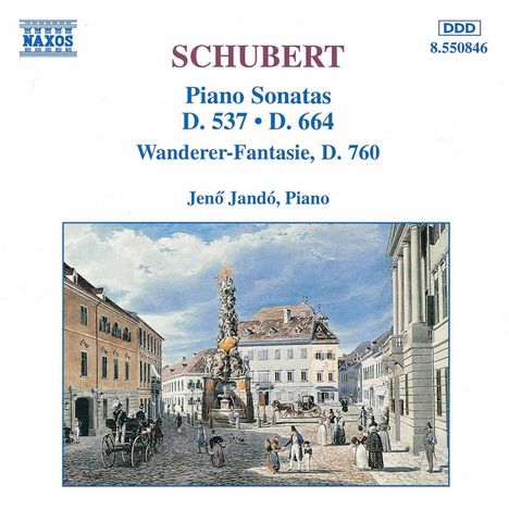 Franz Schubert (1797-1828): Klaviersonaten D.537 &amp; D.664, CD