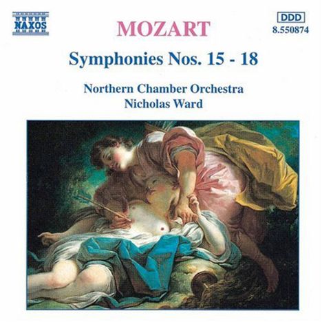 Wolfgang Amadeus Mozart (1756-1791): Symphonien Nr.15-18, CD