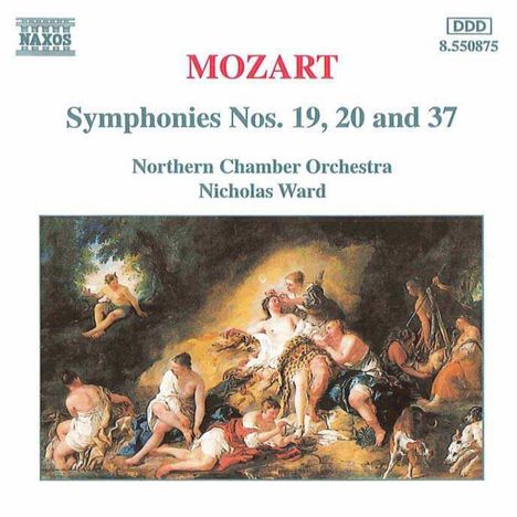 Wolfgang Amadeus Mozart (1756-1791): Symphonien Nr.19,20,37, CD