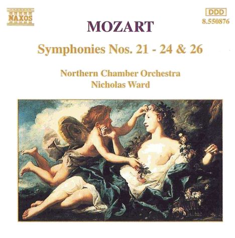 Wolfgang Amadeus Mozart (1756-1791): Symphonien Nr.21-24,26, CD