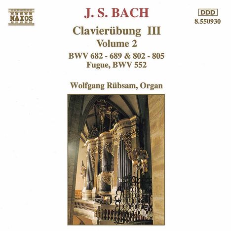 Johann Sebastian Bach (1685-1750): Choräle BWV 682-689, CD