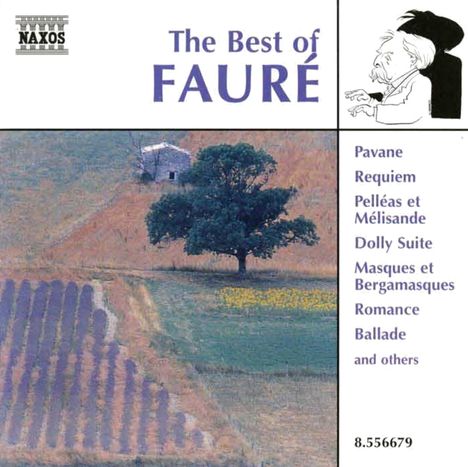 Best of Faure, CD