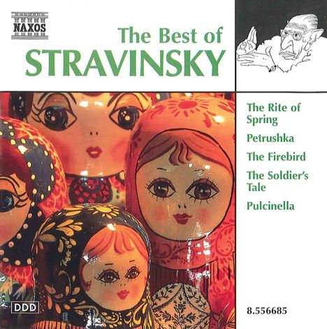 Best of Strawinsky, CD