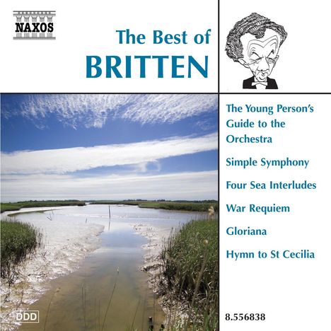 The Best of Britten (Naxos), CD