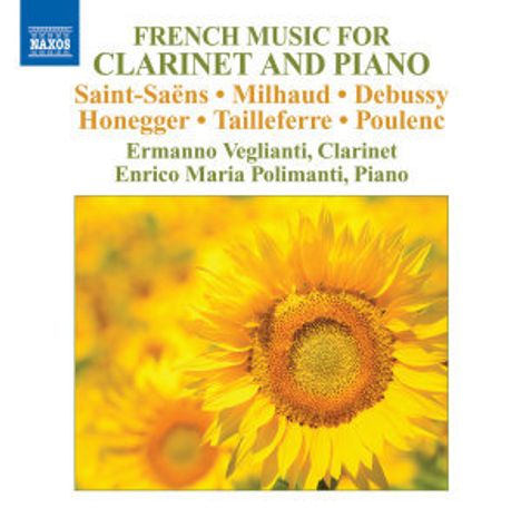 Ermanno Veglianti - French Music for Clarinet and Piano, CD