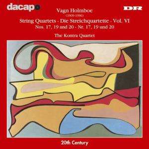 Vagn Holmboe (1909-1996): Streichquartette Nr.17,19,20, CD