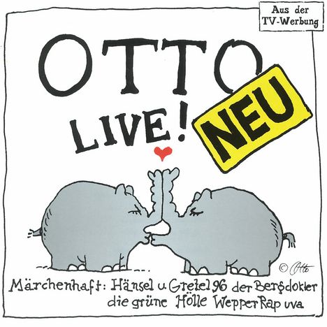 Otto: Das neue Live-Album, CD