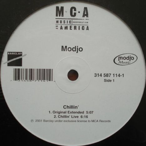 Modjo: Chillin', Single 12"