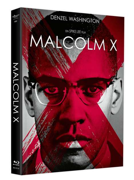 Malcolm X (Blu-ray &amp; DVD im Mediabook), 1 Blu-ray Disc und 1 DVD