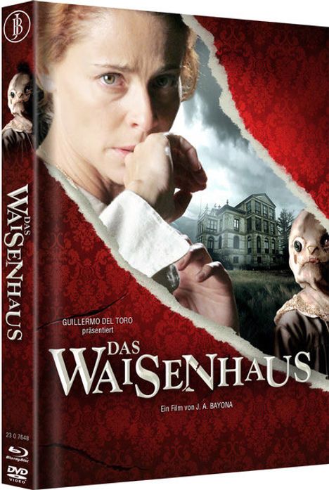 Das Waisenhaus (Blu-ray &amp; DVD im Mediabook), 1 Blu-ray Disc und 1 DVD