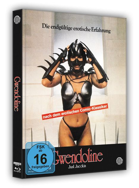 Gwendoline (Ultra HD Blu-ray &amp; Blu-ray im Mediabook), 1 Ultra HD Blu-ray und 1 Blu-ray Disc