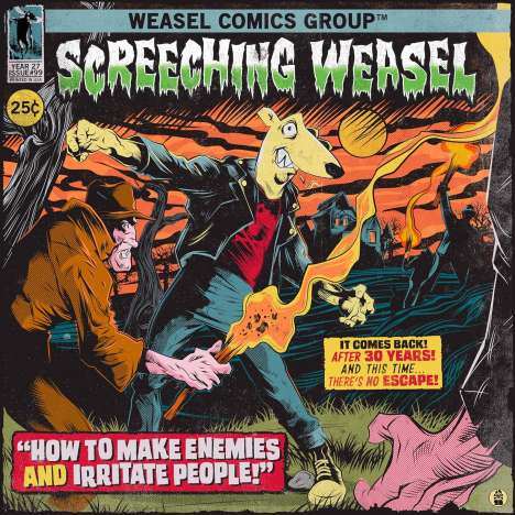 Screeching Weasel: How To Make Enemies And Irritate People, CD