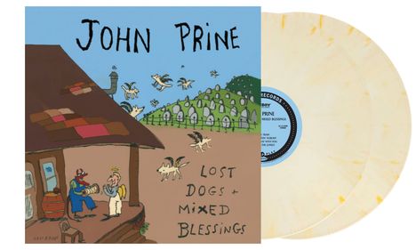 John Prine: Lost Dogs + Mixed Blessings (Buttered Popcorn Vinyl), 2 LPs