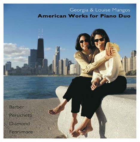 Georgia &amp; Louise Mangos - American Works for Piano Duo, CD