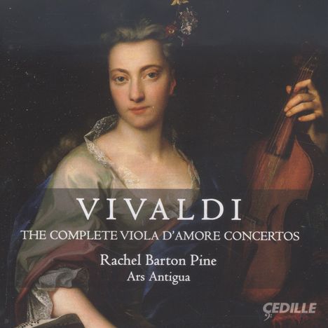 Antonio Vivaldi (1678-1741): Konzerte für Viola d'amore RV 97,392-397,540, CD