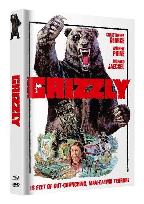 Grizzly (Blu-ray &amp; DVD im Mediabook), 1 Blu-ray Disc und 1 DVD