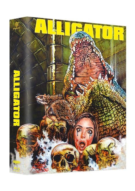 Der Horror-Alligator (Ultra HD Blu-ray & Blu-ray im Mediabook), 1 Ultra HD Blu-ray und 1 Blu-ray Disc