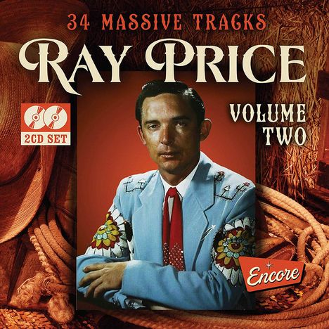 Ray Price: 34 Massive Tracks Vol.2, 2 CDs