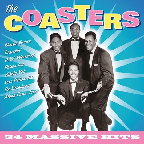 The Coasters: 34 Massive Hits, 2 CDs