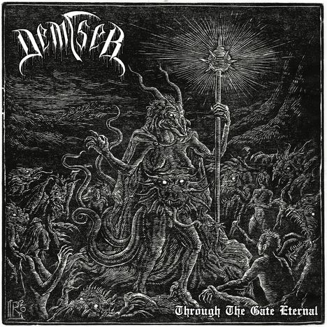 Demiser: Through The Gate Eternal (Gold &amp; Black Vinyl), LP