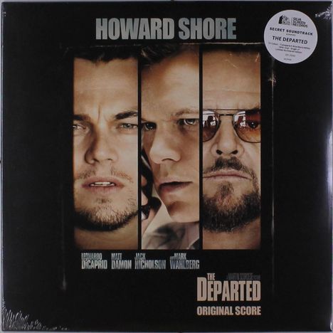 Howard Shore (geb. 1946): Filmmusik: The Departed (O.S.T.) (180g) (Limited-Numbered-Edition) (Clear Blue/Black/White Vinyl), LP