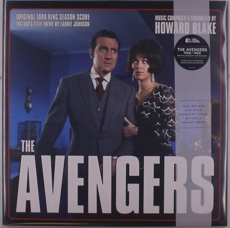 Filmmusik: Avengers 1968-1969 (Transparent Amber &amp; Red Vinyl), 2 LPs