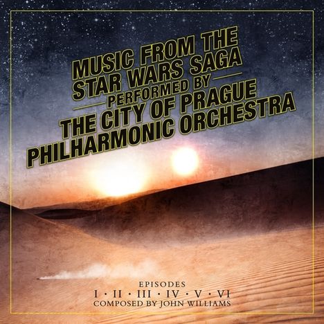 The City Of Prague Philharmonic Orchestra: Filmmusik: Music From The Star Wars Saga-Episodes 1-6, CD