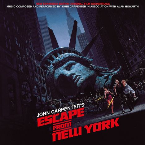 Filmmusik: Escape From New York (Transparent Red Vinyl), 2 LPs