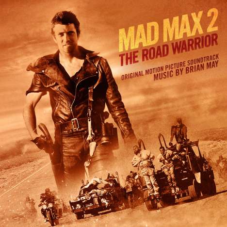 Brian May: Filmmusik: Mad Max 2 - The Road Warrior (O.S.T.) (Transparent Red Vinyl), LP