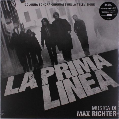 Max Richter (geb. 1966): La Prima Linea (Limited Numbered Edition) (Clear Red Vinyl), LP