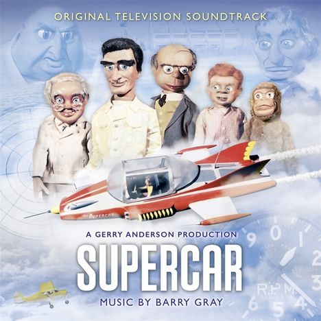 Barry Gray: Supercar (Original TV Soundtrack) (Sherbet Lemon Vinyl), 2 LPs